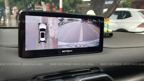 Màn hình DVD Android liền camera 360 xe Mazda CX5 2017 - nay | Gotech Mazda 360 Pro